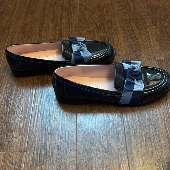 Kate Spade Leandra Loafer in Navy - Picture 7 of 7